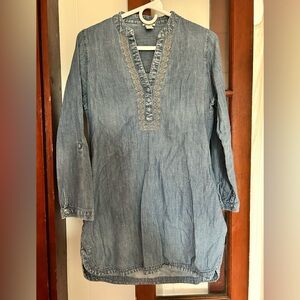 Forever 21 Light Blue Denim Tunic